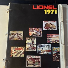 Lionel Catalogs 1971 -79 Original -Ten Toy Train Catalogs Brochures  DKL Quality