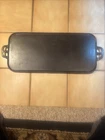 Antique “WAGNER” #8 Cat Iron Long Griddle-21 1/2” X 9”-c.1910-1920