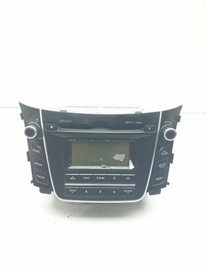 96170A6210GU AUDIOSYSTEM / RADIO-CD / AC110A6EE / 169456 FÜR HYUNDAI I30 GD20