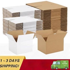 8" x 6" x 4" Boxes 30 Pack Corrugated Box Mailers, Packaging Cardboard Boxes