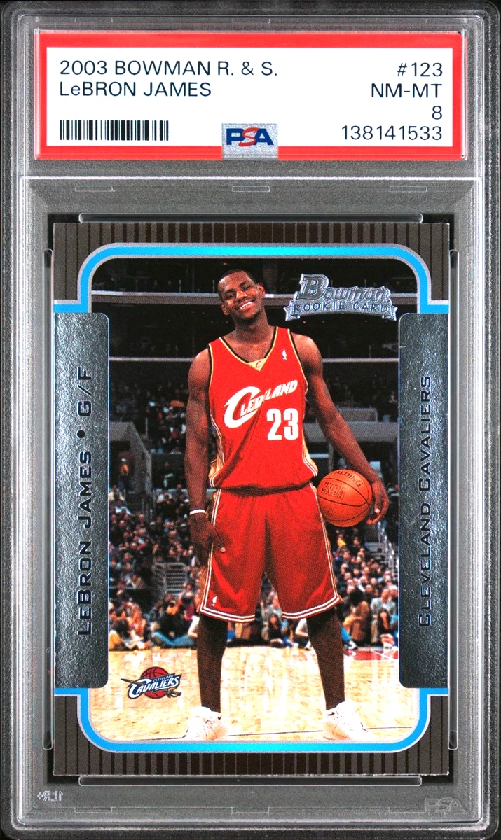 Bowman LeBron James Basketball Rookie Sports Trading Cards