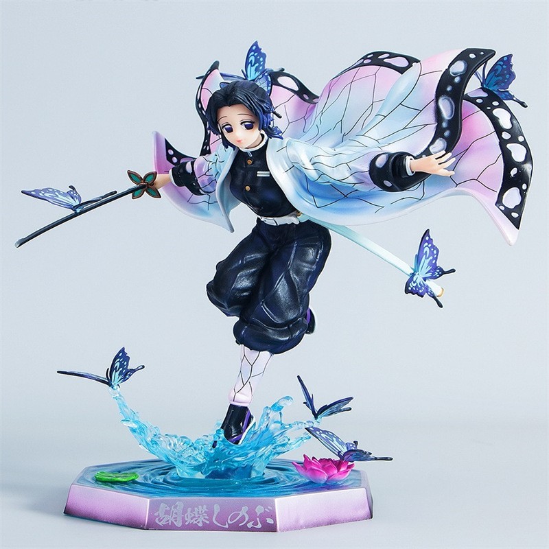 Demon Slayer Kimetsu No Yaiba Shinobu Kocho Figura 23 cm Anime Regalo DE/