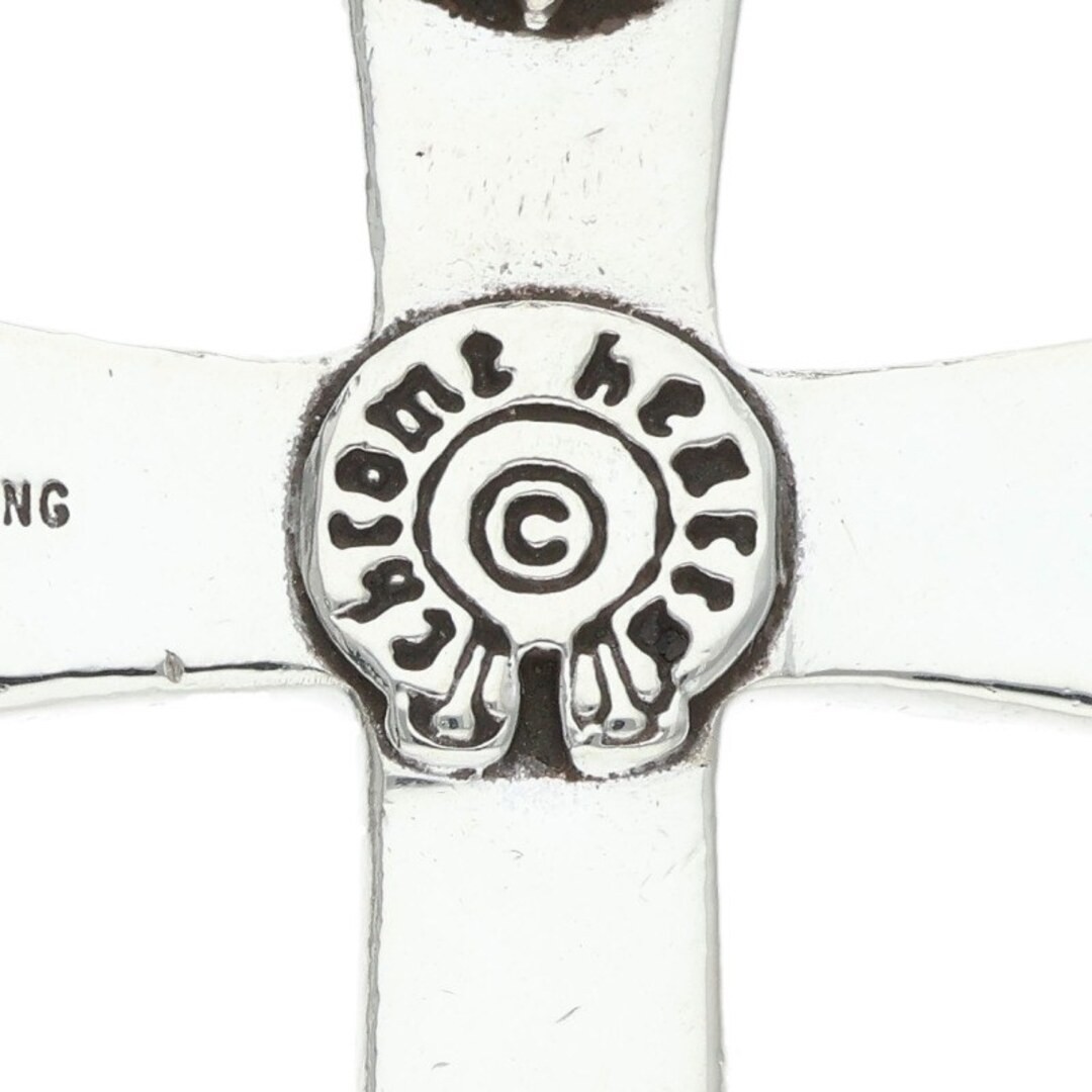 Chrome Hearts CH CRS LG W BALE Large Cross Silver Necklace Top Men's Used 627f58 thumbnail 4