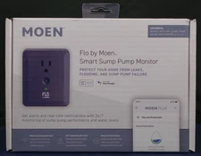 Moen Smart-Enabled Sump Pump Monitor S2000ESUSA BRAND NEW