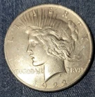 1922 peace dollar