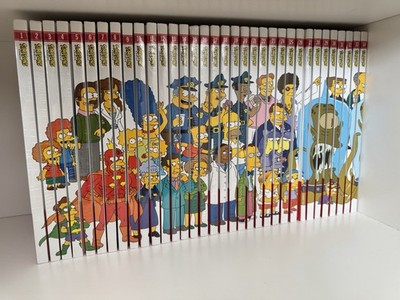 Comic-Kollektion die Simpsons Band 1-34 Originalverpackt