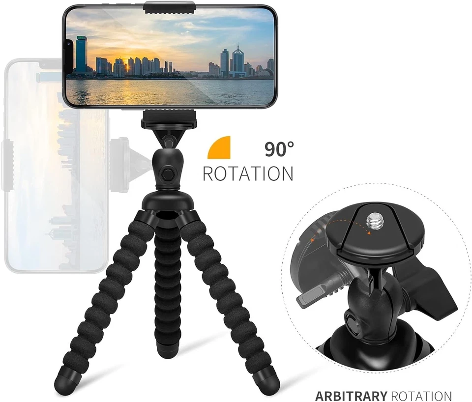 Universal Octopus Tripod Stand for iPhone & Smartphones - Lightweight & Portable - Image 4 of 4