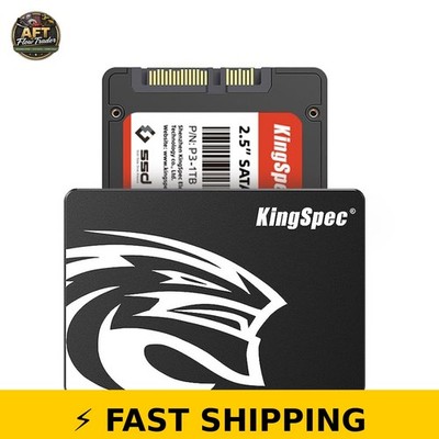 KingSpec 512GB SSD SATA III Internal - 550MB/s Read, 520MB/s Write