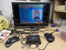 SEGA Genesis Classic Game Console with 81 Preloaded Games Sonic  w/Box