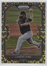 2021 Panini Prizm Tier III Snakeskin Prizm 36/50 Lance Lynn #240 0yj6