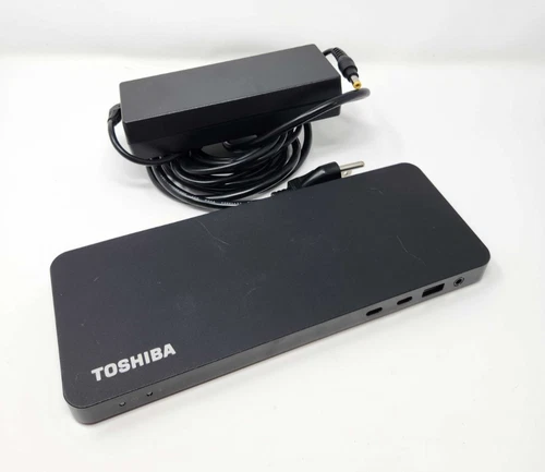 USED TOSHIBA PA5356U-1PRP THUNDERBOLT 3 DOCKING STATION
