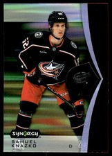 2023-24 Upper Deck Synergy Red Samuel Knazko Columbus Blue Jackets #101