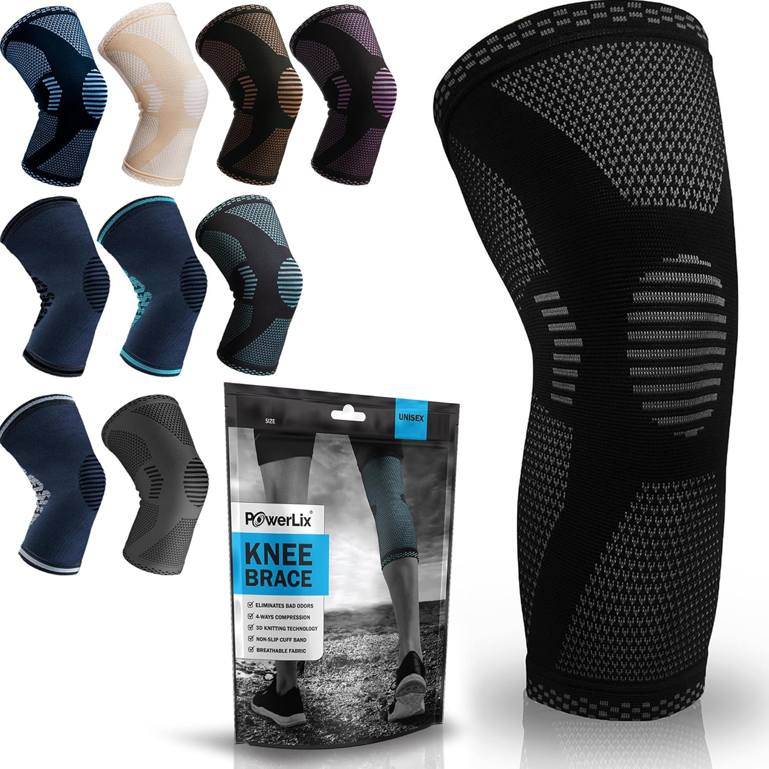 Best Knee Compression Sleeve for Running Support – Men & Women