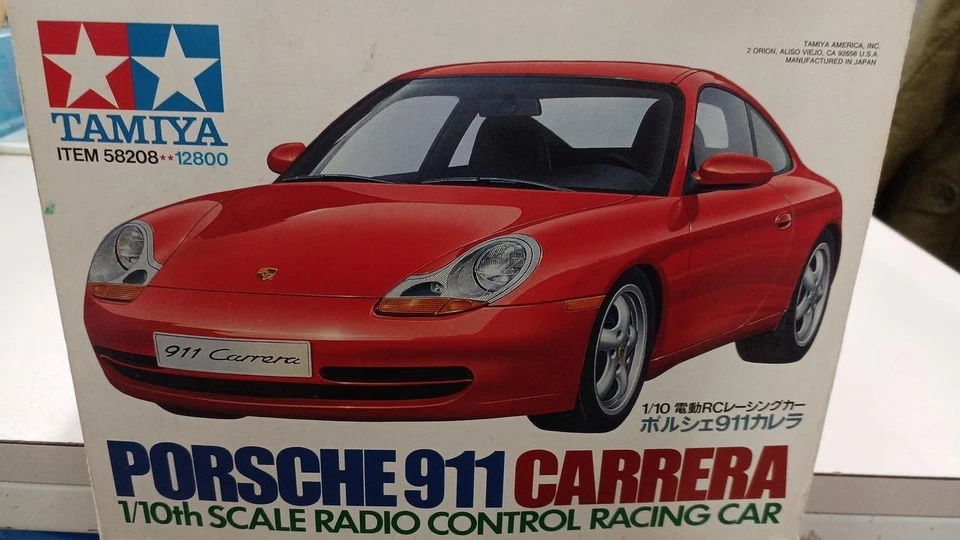 TAMIYA 1/10 Porsche 911 Carrera RC Car M-02L Kit modellino elettrico su strada - Immagine 2 di 4