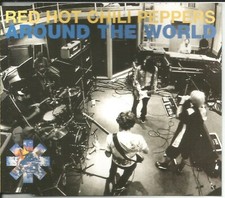 RED HOT CHILI PEPPERS Around the World w/ 2 UNRELASED CD single SEALED USA seler
