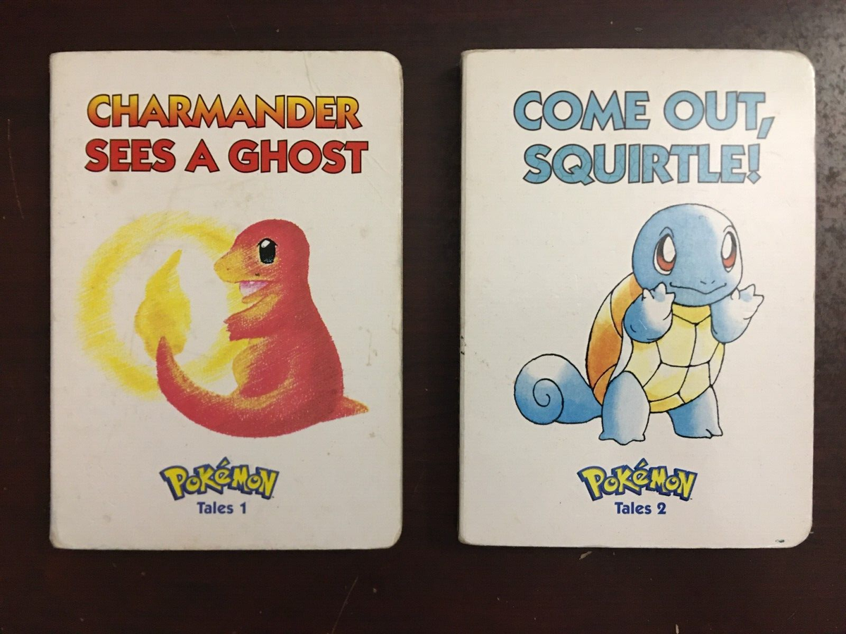 Vintage 1999 Nintendo Pokemon Tales 1 Charmander Sees a Ghost 