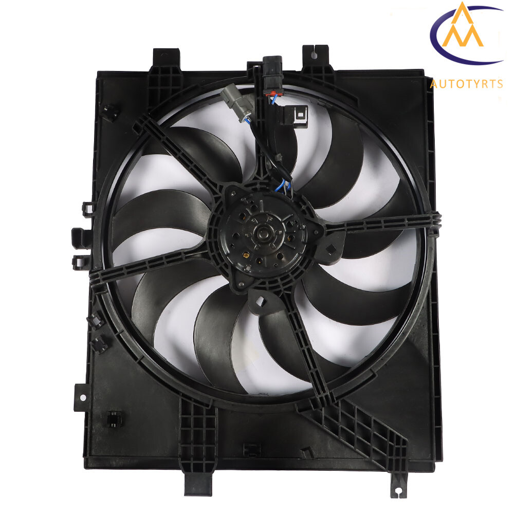 Radiator Cooling Fan Assembly For 12-18 Nissan Versa Sedan & Note