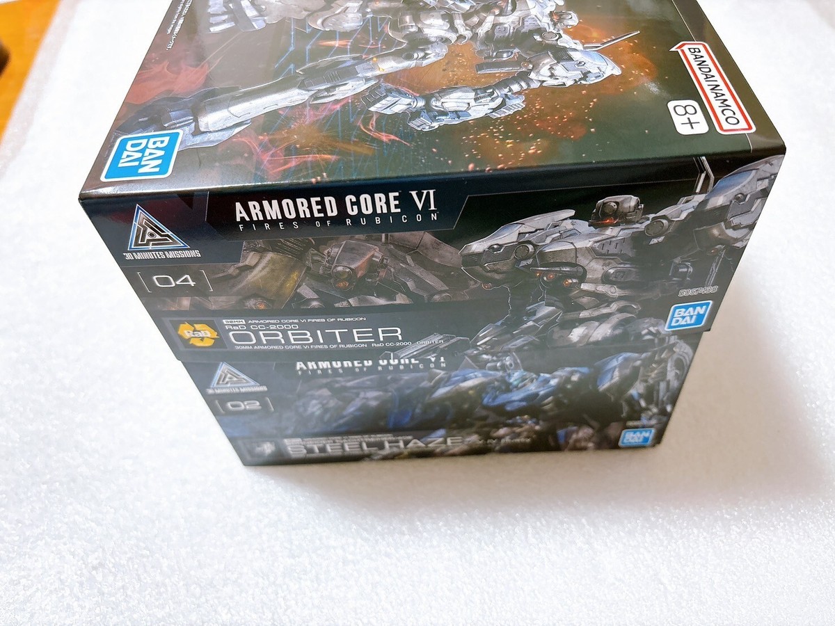 30MM ARMORED CORE VI FIRES OF RUBICON Steel Haze ORBITER BANDAI | eBay