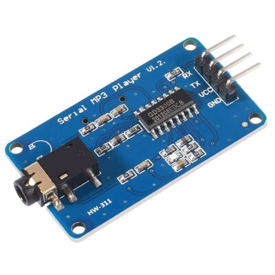 YX5300 UART TTL Serial Control MP3 Music Player Module Support MP3/WAV SD/SDHC