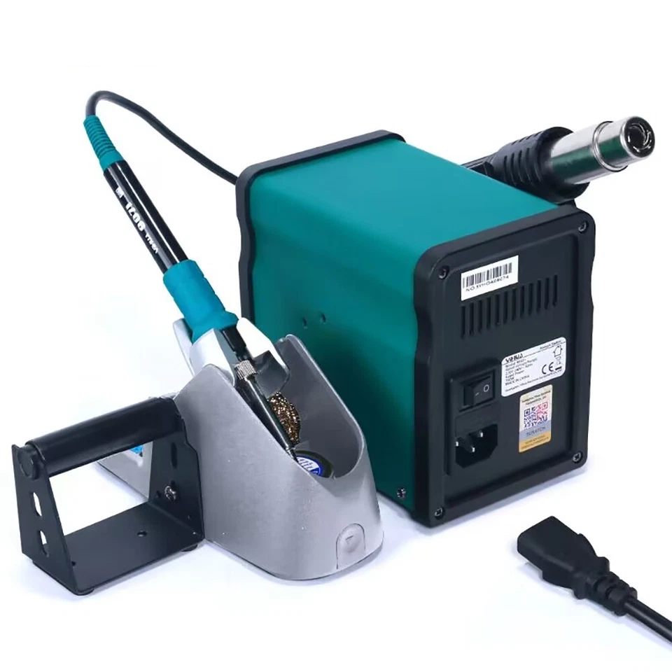 YIHUA 995D+ Soldering Iron Station With Air Handle Soldering Rework Station New - Image 3 of 4