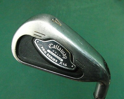 Callaway X16 Pro Series Steelhead 4 Eisen Steifer Stahlschaft Ping Griff