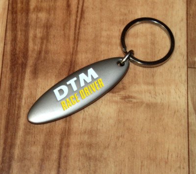 DTM TOCA Race Driver 3 Codemasters Metal Keychain PlayStation 2 Nintendo DS
