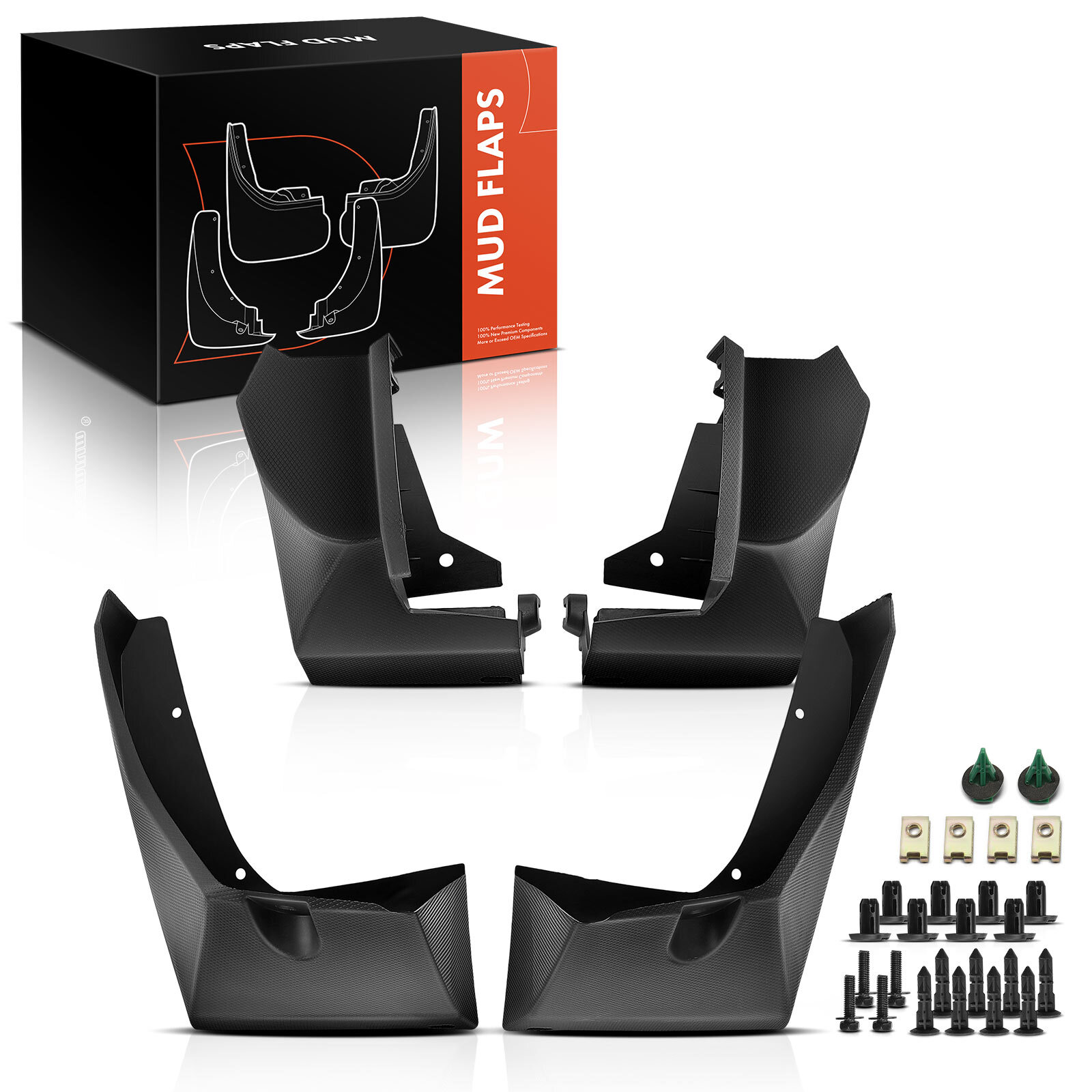 New 4Pcs Front & Rear Mud Flaps Splash Guards Fender for Subaru Ascent 20192023 eBay