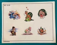 Spaulding and Rogers Tattoo Flash Sheet NC-218