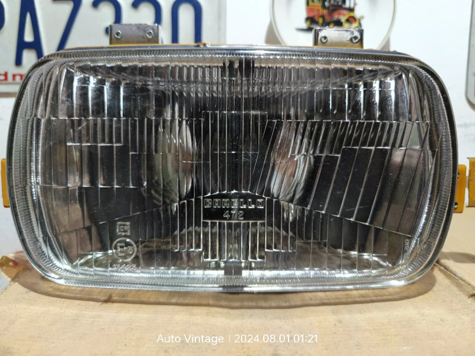 fiat 131 murat Carello 472 Headlights Italian Made Original Brand NOS OEM - Image 4 of 4
