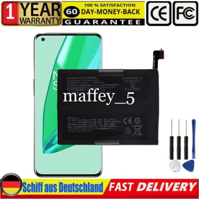 Akku Battery Für Oneplus 9 Pro 5G, LE2120, LE2121, LE2123, LE2125, LE2127 BLP827
