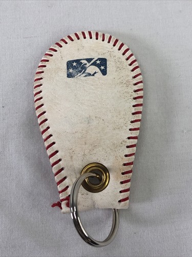Official Authentic Rawlings Side Leather Baseball Keychain PG Initials Keepsake - Picture 3 of 4