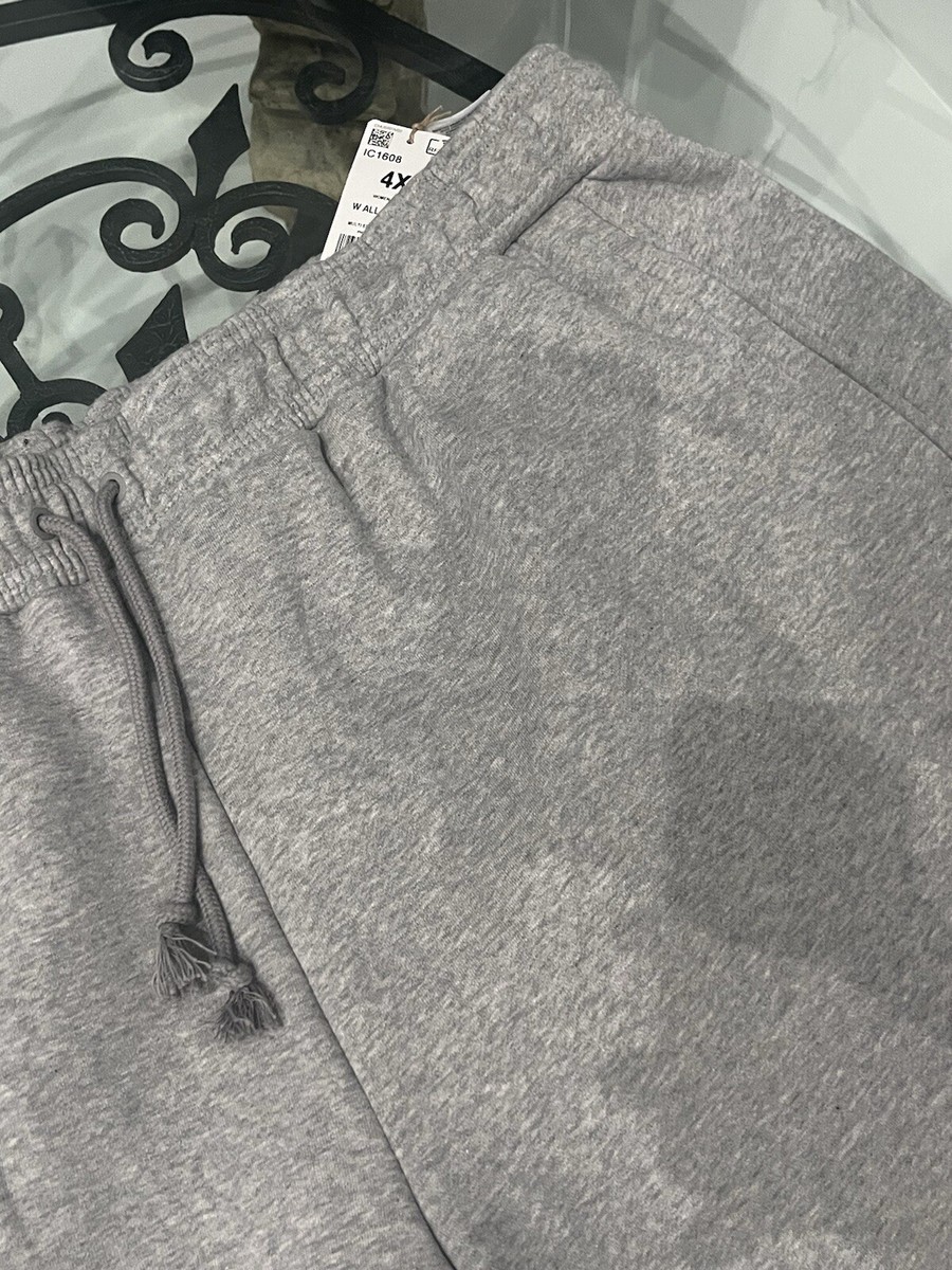 adidas Women's ALL SZN Fleece Shorts-Grey Size 4X | eBay