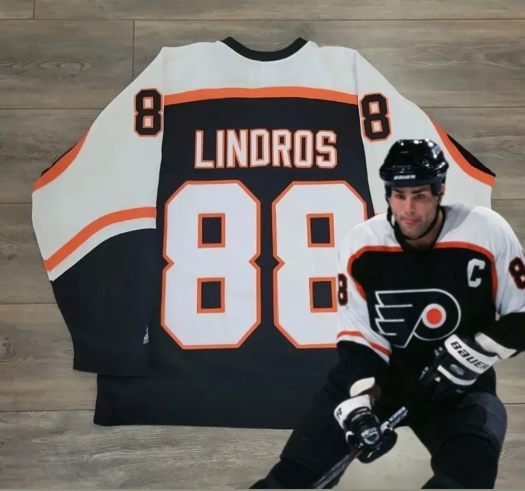 vintage offical nhl hockey jersey Philadelphia flyers eric lindros