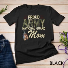 Proud Army National Guard Mom Mothers Day T-Shirt Unisex T-shirt