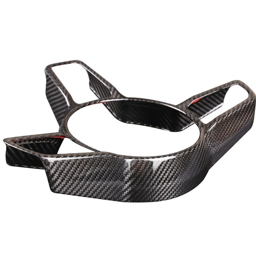 Real Carbon Fiber Steering Wheel Trim For Porsche 718 911 Cayenne Macan Panamera - Picture 8 of 12