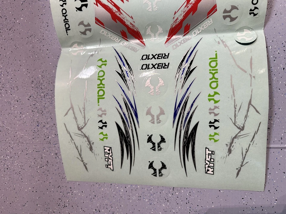 Axial 1/10 RBX10 Ryft Sticker Sheet Rock Bouncer - Image 2 of 4