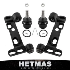 4PCS Front Lower Control Arm Bracket Ball Joint For GMC Envoy Chevy Trailblazer