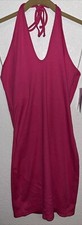 WILD Fable Ribbed Halter Bodycon Dress size L NWT Pink