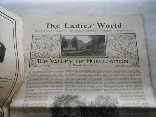 THE LADIES' WORLD Magazine-THANKSGIVING NUMBER-NOVEMBER,1901 - Picture 3 of 3