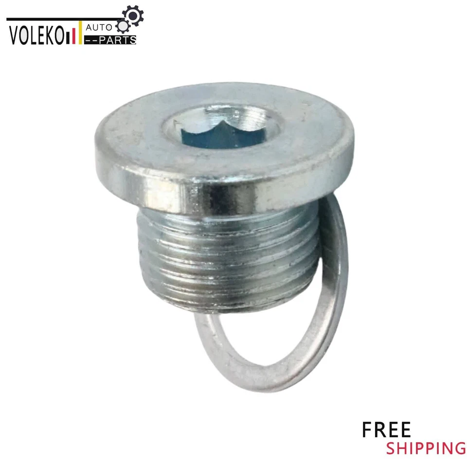 New For Porsche 2003-2017 Cayenne 2010-2016 Panamera Engine Oil Drain Plug Foto 2 de 4