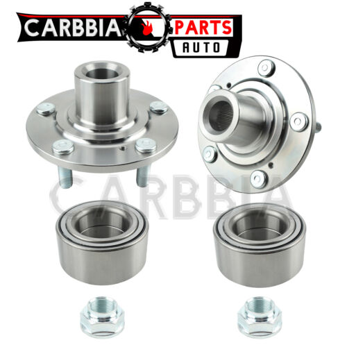 Front Wheel Hub Bearing Kits Fits 2017 2018 Honda Civic EX LX Sedan Coupe 4-Door - Picture 5 of 12