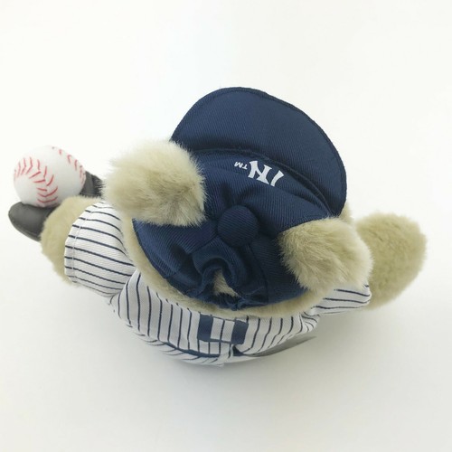 Starbucks Coffee Bearista Plush 9” Bear New York NY Yankees 2003 1st Ed MLB - Picture 6 of 10