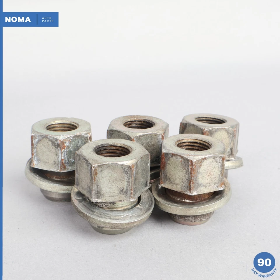 Juego de 5 pernos de llanta de rueda 98-03 Jaguar XJ8 XJR VDP X308 MMB6261AA OEM Foto 4 de 4