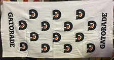 Gatorade G Towel 22" x 42" Black/ White/Orange Cotton 