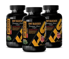 immune system pills - DHT BLOCKER HAIR FORMULA selenium trace minerals 3 Bottles