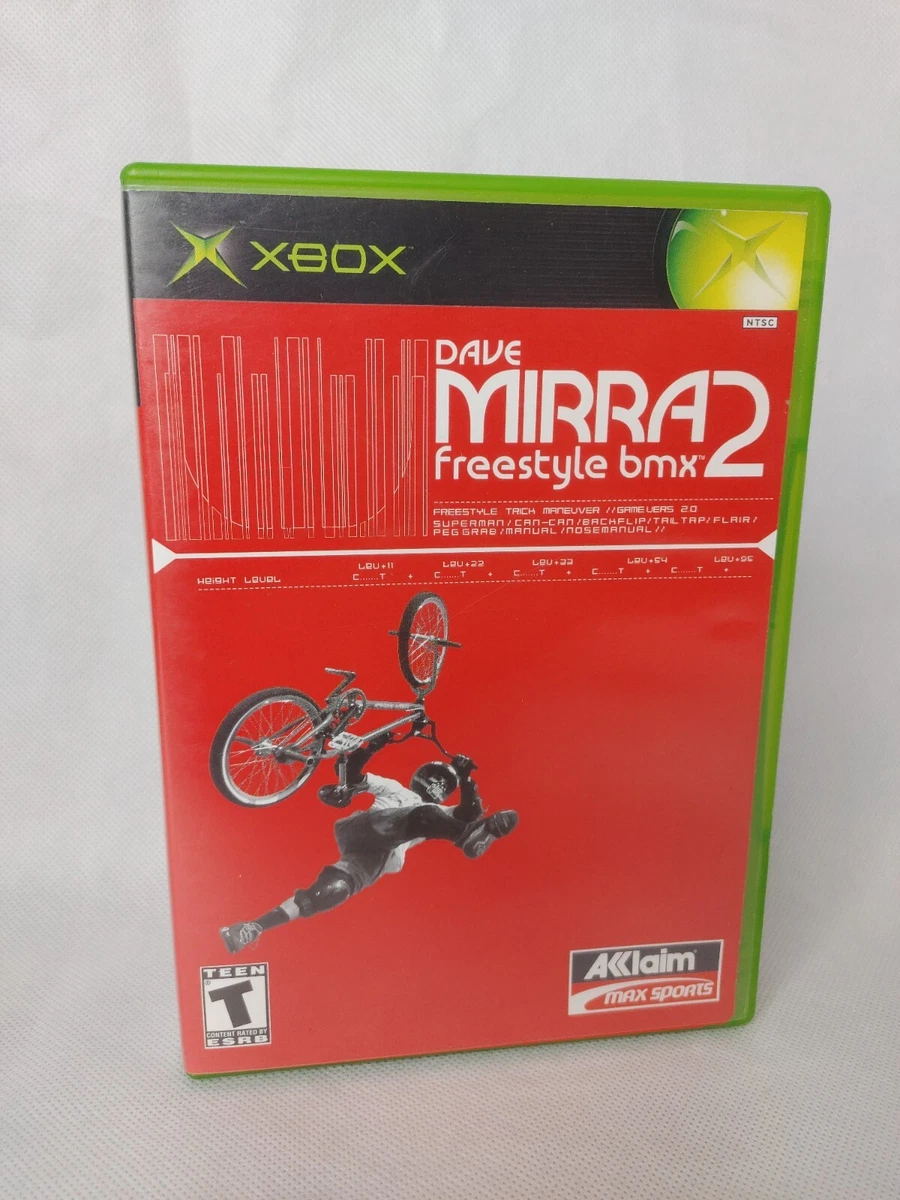 Dave Mirra Freestyle BMX 2 for Microsoft Original Xbox CIB eBay