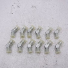 12 Pack Parker Hannifin Triple Lok 37° Flare Male Hose Adapters 4 VTX-S