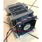 1pc Leopard 2U LGA3647 Long Square 4-Root Heat Pipe Server Fan