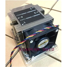 1pc Leopard 2U LGA3647 Long Square 4-Root Heat Pipe Server Fan 