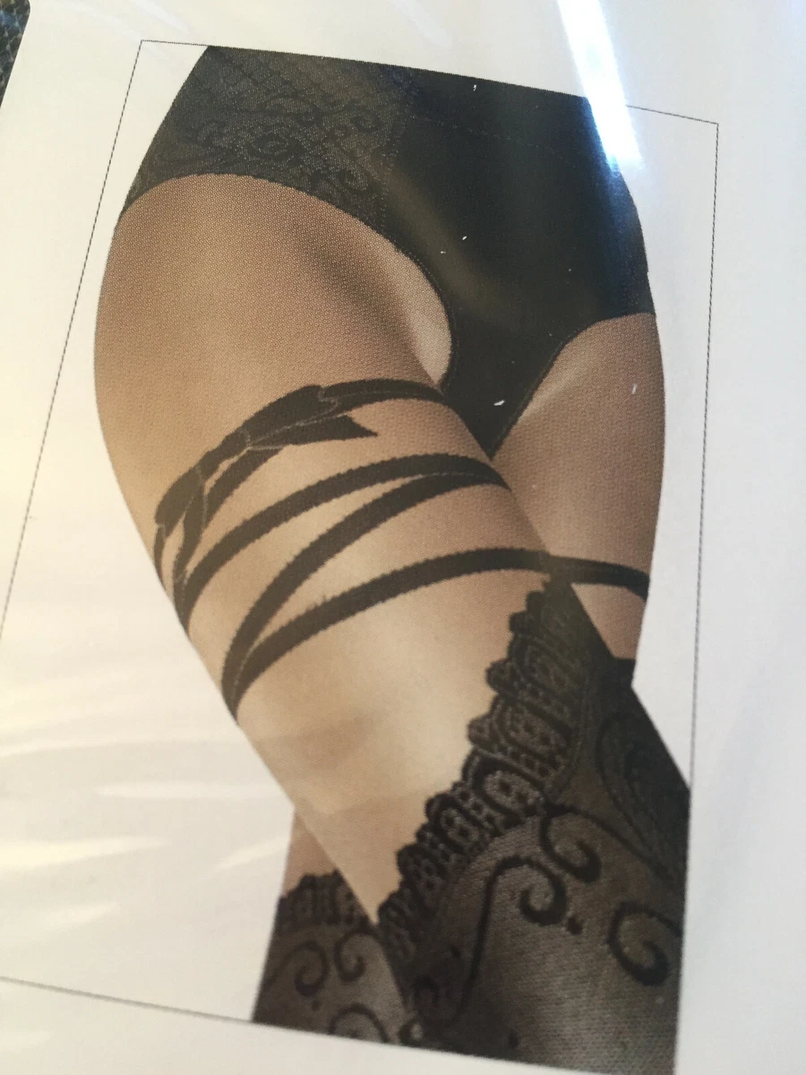 Netzstrumpfhose CAPRICE Fischnetz Muster Schwarz Damen 20 DEN - Eleganz